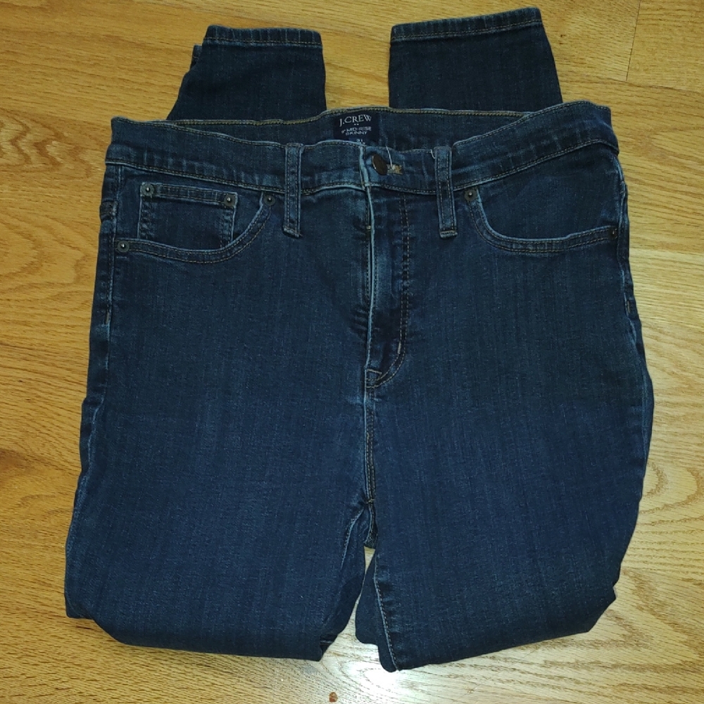 J. Crew Women's Dark Blue Skinny Jeans